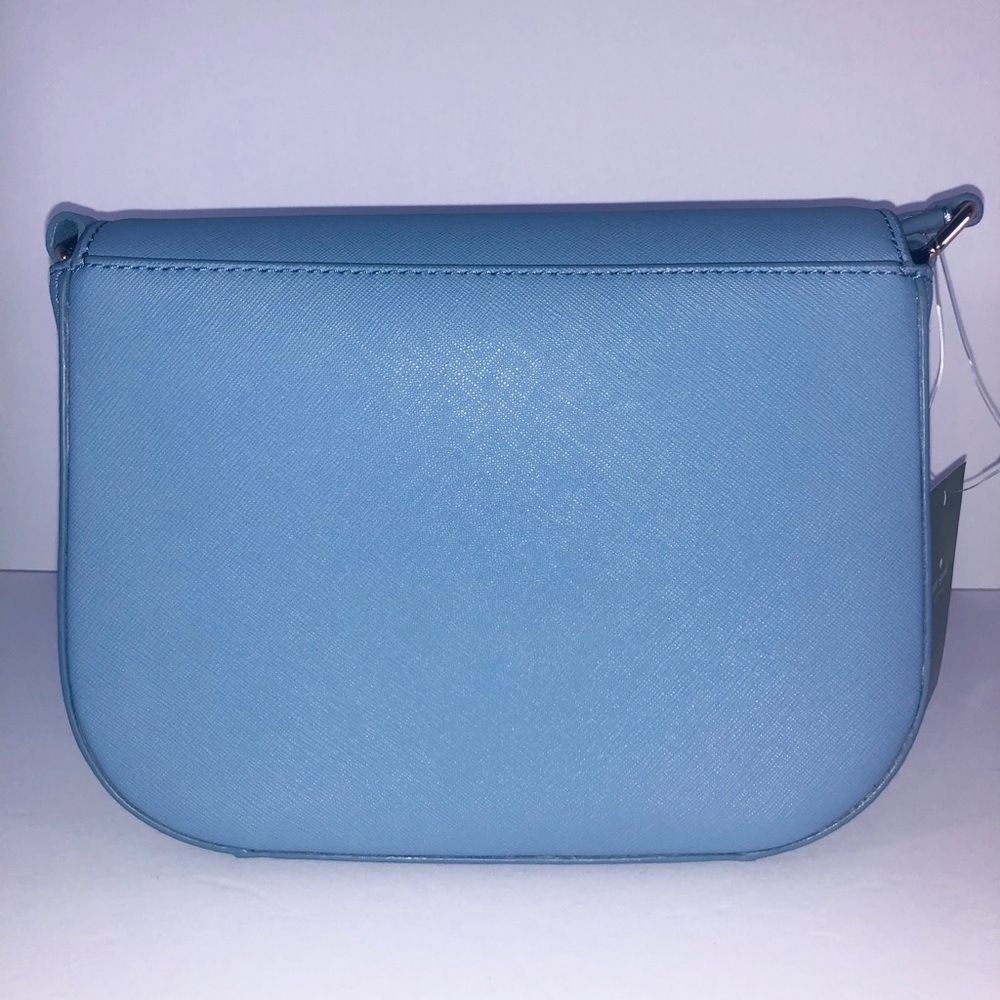 🌷 Kate Spade Blue Leather Carsen Crossbody Purse - Picture 3 of 6